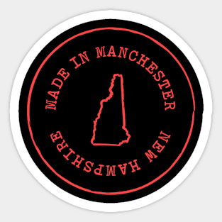 Made in New Hampshire T-Shirt Sticker